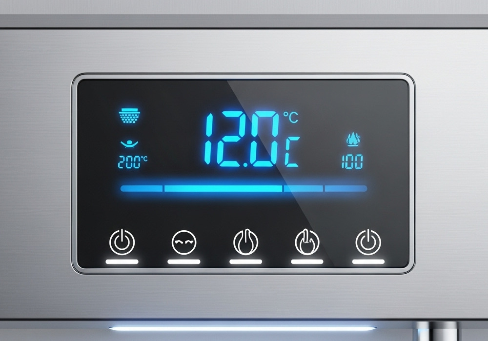 Temperature control display Generated with AI