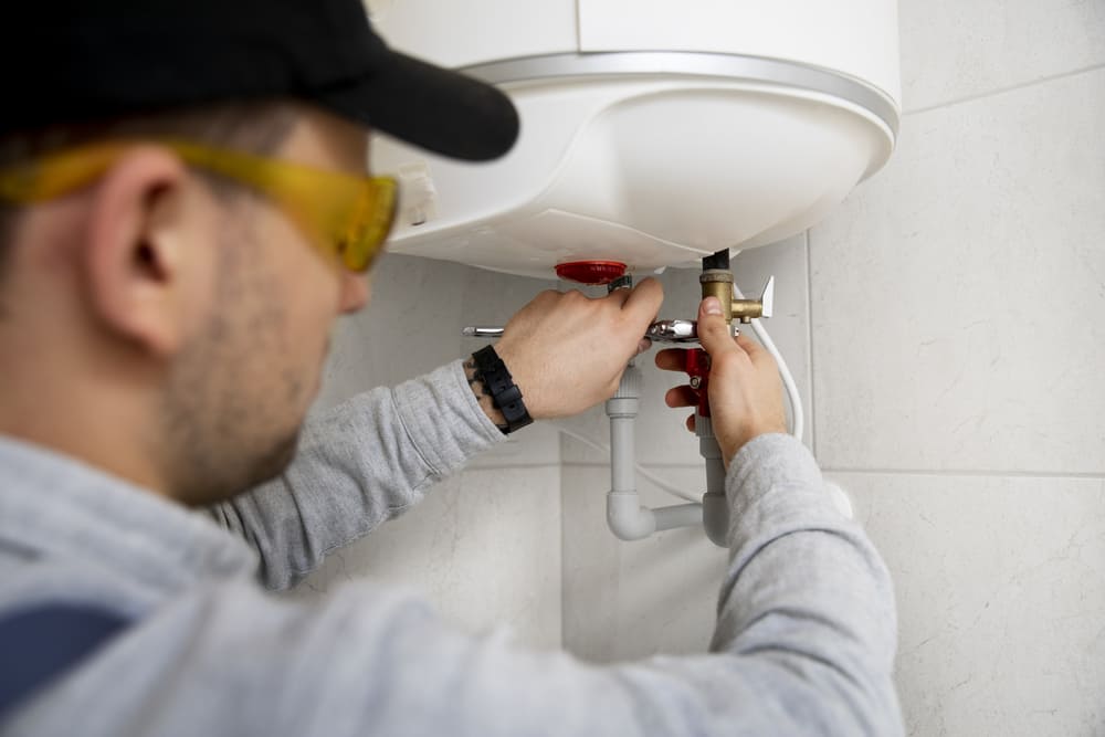 Installation guide for water heater and ceiling fan