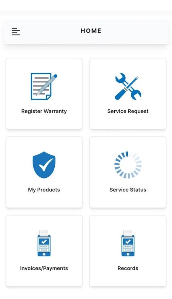 Rezo2U App user mobile interface