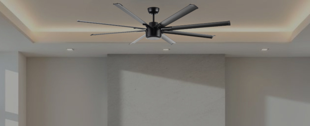 HVLS fans for warehouse and industrial buildings